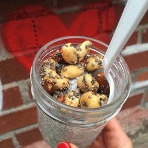 Gluten-free chia seed pudding from Springbone Kitchen